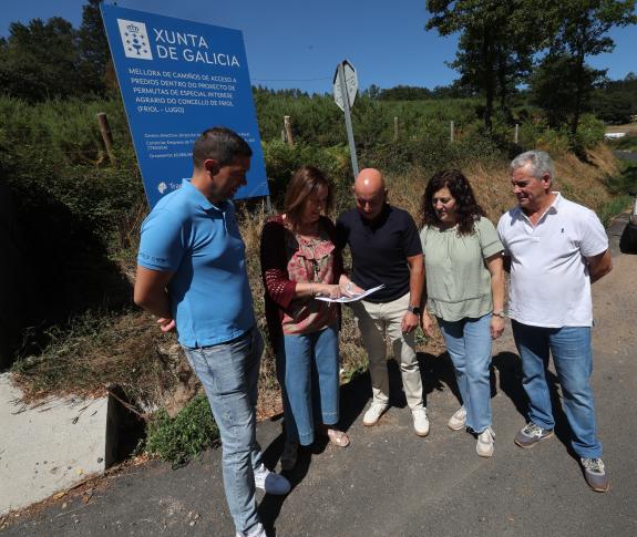 Imaxe da nova:Medio Rural destina case 280.000 euros para a mellora e reparación dos camiños de acceso a parcelas en Friol