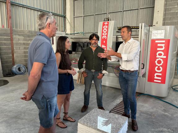 Imaxe da nova:Villares destaca o impulso das axudas da Xunta á modernización e competitividade do sector mineiro
