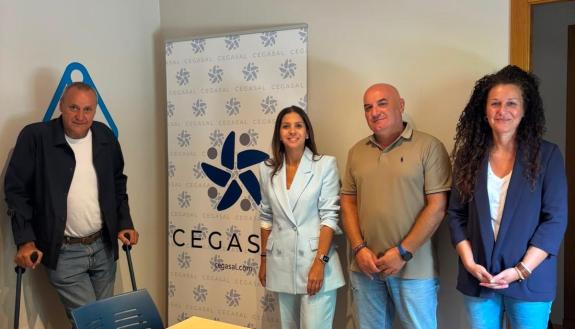 Imaxe da nova:A Xunta louva o labor de Cegasal no eido da economía social a prol dun mercado laboral forte, dinámico e inclusivo