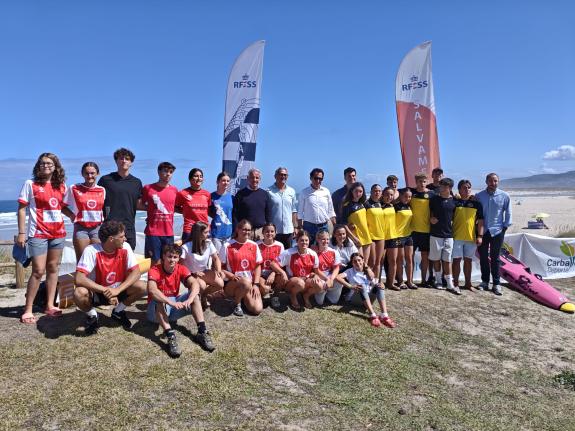 Imaxe da nova:O secretario xeral para o Deporte participa na presentación dos campionatos de España de Praia de Salvamento e Socorrismo