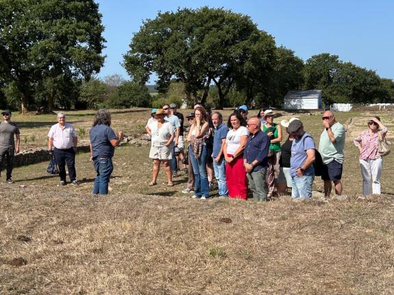 Imagen de la noticia:Belén do Campo destaca la inversión de cerca de 650.000 € en los últimos años para poner en valor el campamento romano de Ci...