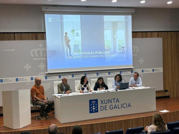 Imaxe da nova:Belén do Campo asiste ao sorteo de 50 vivendas en Xuxán das que o 40% están destinadas a menores de 36 anos