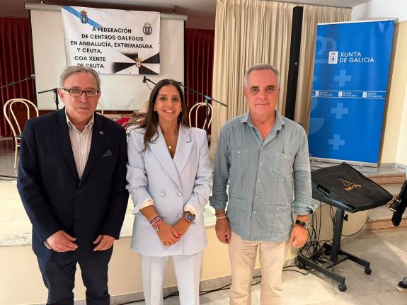 Imaxe da nova:A Xunta participa na XVI Xuntanza da Federación de Centros Galegos de Andalucía, Estremadura e Ceuta e destaca a vitalidade e unión...