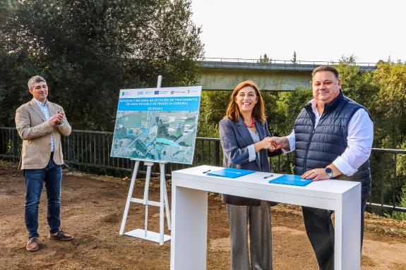 A Xunta e o Concello de Frades destinan 615.000 euros á mellora da ETAP para garantir un abastecemento de auga máis moderno, seguro e eficiente