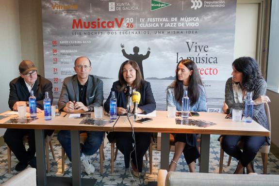 Imagen de la noticia:Ana Ortiz y Anxo M. Lorenzo destacan el “crecimiento” del festival Musicav como cita “imprescindible” del jazz y la música c...