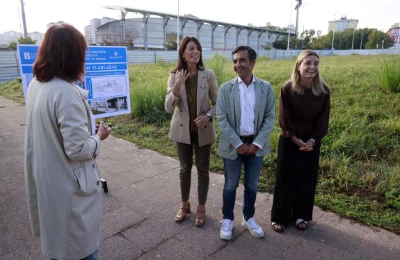 Imaxe da nova:A Xunta inicia as obras de 75 novas vivendas públicas no Bertón, en Ferrol, das que o 30% se destinarán a familias de entre 36 e 45...