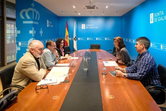 A Xunta e o Concello do Páramo analizan a mellora do sistema de saneamento do municipio