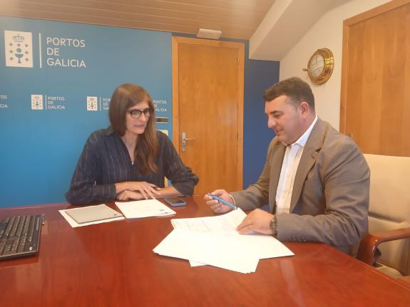 Imaxe da nova:Portos de Galicia investirá 240.000 € na construción dunha nave para almacenamento de aparellos para os mariñeiros de Laxe