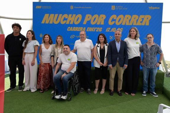 Imaxe da nova:A Xunta apoia o deporte inclusivo na presentación da 13ª edición da Carreira ENKI, que se celebrará o 17 de outubro