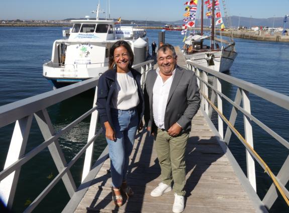 Imaxe da nova:Villaverde salienta en Vilanova de Arousa a sustentabilidade e o valor diferencial da acuicultura ecolóxica galega