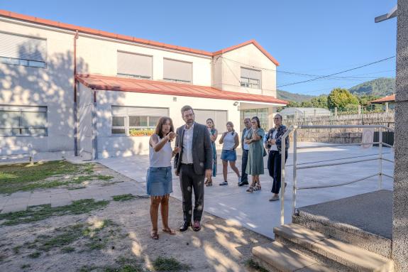 Imaxe da nova:A Xunta inviste máis de 30.000 euros na mellora dos Colexios Pintor Antonio Fernández e Plurilíngüe de Tebra, en Tomiño