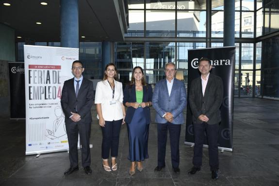 Imaxe da nova:A Xunta destaca na ‘9ª Feira de emprego 45+’ da Coruña as medidas orientadas a impulsar o emprendemento e a contratación dos colect...