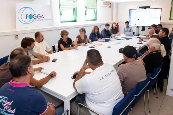 Imaxe da nova:A Xunta acorda co sector tomar medidas nos bancos de Cabío, o Bohído e os Lombos do Ulla para favorecer a súa recuperación