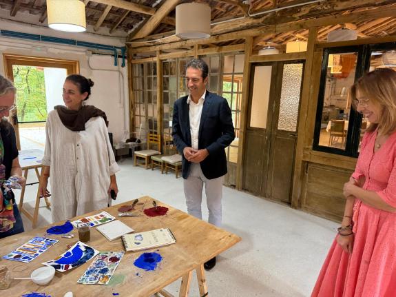 Imaxe da nova:A Xunta impulsa hoxe e mañá en Chantada un obradoiro sobre o emprego de pinturas naturais na construción