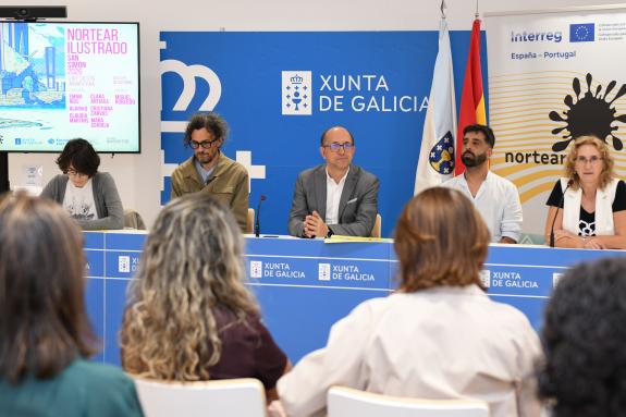 Imaxe da nova:A Xunta consolida a residencia artística ‘Nortear Ilustrado’ para seguir a fornecer vencellos culturais co norte de Portugal