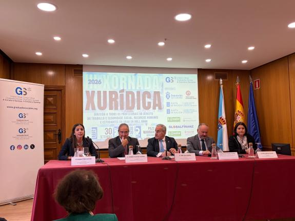 Imaxe da nova:A Xunta de Galicia participa na ‘III Xornada xurídica’ organizada polo Colexio Oficial de Graduados Sociais da Coruña e Ourense