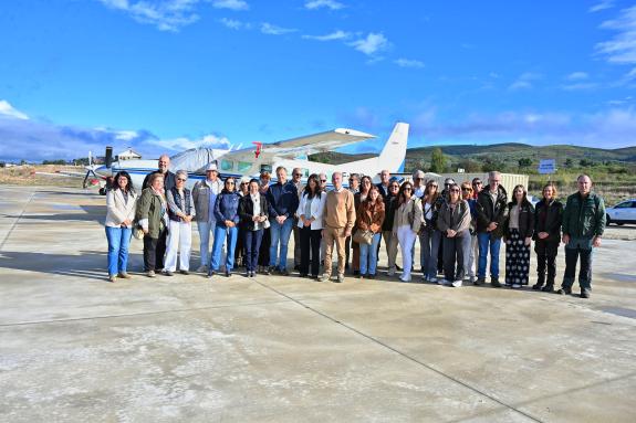 Imaxe da nova:Medio Rural reforza o compromiso coa loita contra os incendios forestais na fronteira con Portugal
