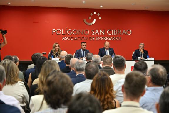 Imaxe da nova:A Xunta reafirma en San Cibrao das Viñas a aposta polo talento e a colaboración público-privada como motores de emprego e competiti...
