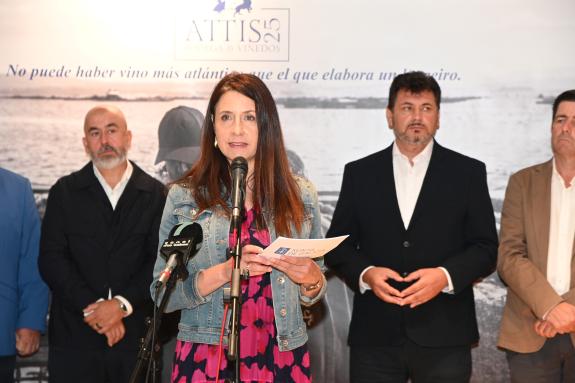 Imagen de la noticia:María José Gómez destaca la apuesta por la innovación y la internacionalización de las bodegas de la DO Rías Baixas
