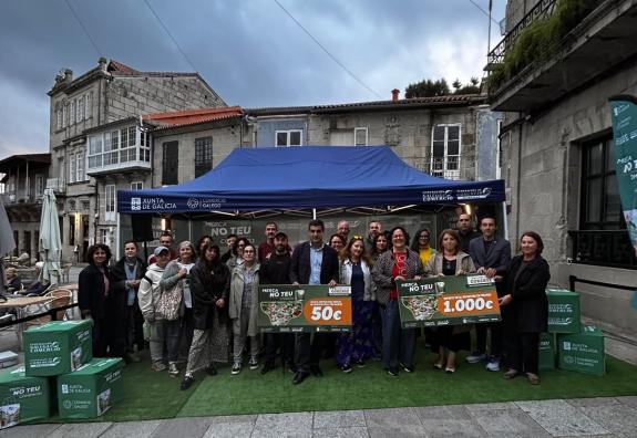 Imaxe da nova:A Xunta culmina a campaña ‘Merca no teu comercio’ en Allariz coa entrega de premios a prol do consumo local