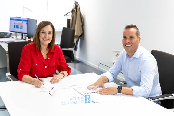 Imagen de la noticia:La Xunta y el Ayuntamiento de Moraña avanzan en su colaboración a favor de las infraestructuras rurales del municipio