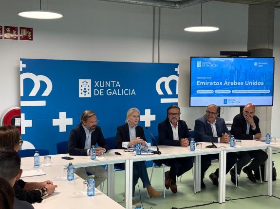 Imaxe da nova:A Xunta impulsa novas oportunidades para as empresas galegas en Emiratos Árabes Unidos, onde as exportacións medraron un 6.6% en 20...