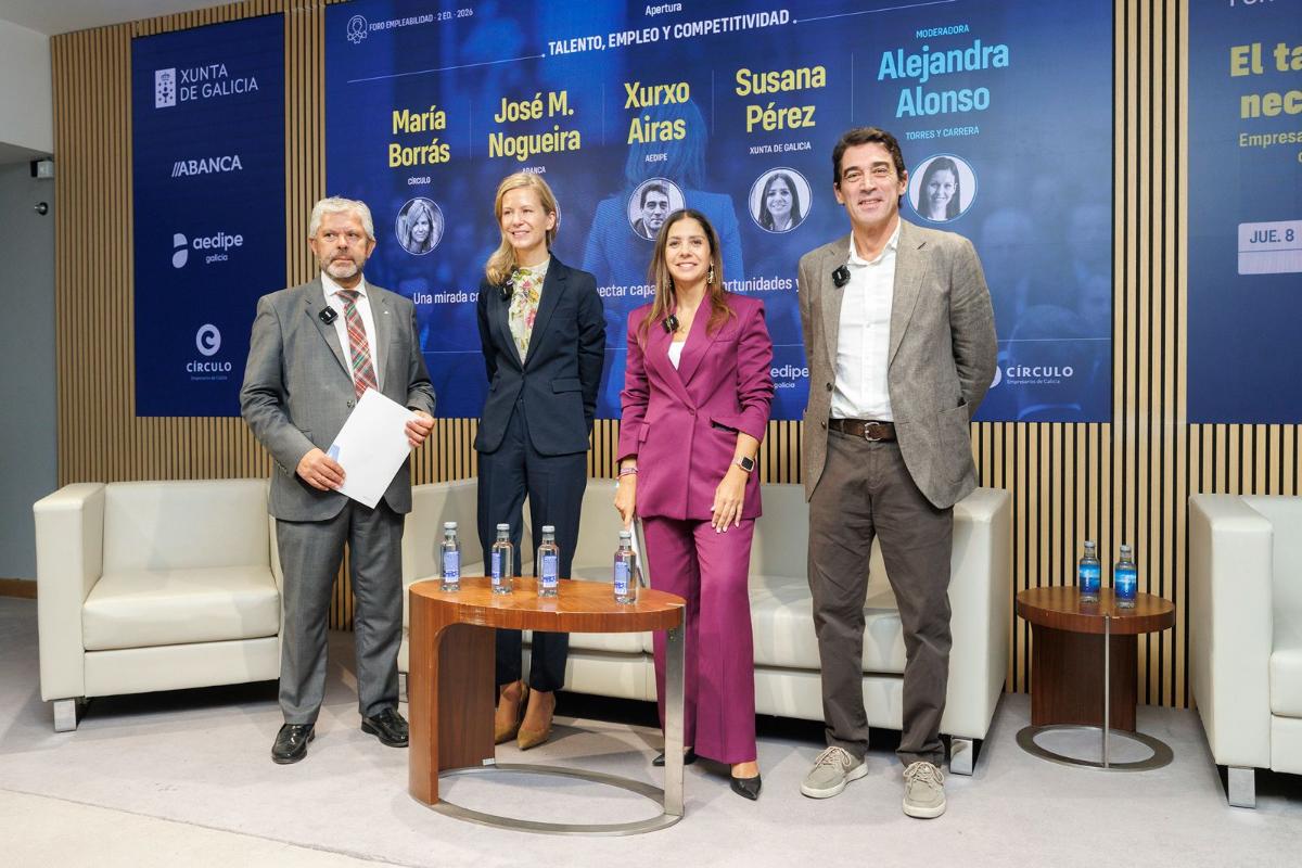 La Xunta de Galicia impulsa la adaptación de la formación laboral y la contratación de colectivos prioritarios en el 2º Foro de Empleabilidad