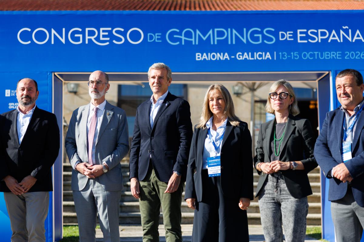 Alfonso Rueda highlights growth of camping sector in Galicia and its role in tourism