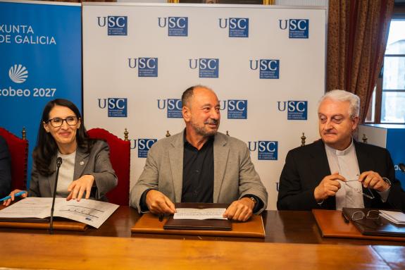 Imagen de la noticia:La Xunta impulsa la Cátedra del Camino con la USC para reforzar la investigación y la formación de cara al Xacobeo 2027
