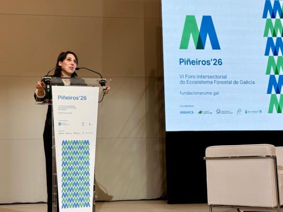 Imagen de la noticia:Lorenzana aboga por convertir la construcción en madera en uno de los motores de la transformación del sector forestal en Ga...