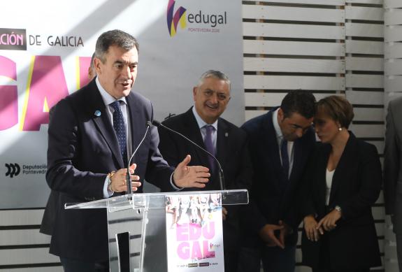 Imaxe da nova:Román Rodríguez destaca Edugal como unha das citas máis consolidadas para orientar ao alumnado no seu futuro académico e profesiona...