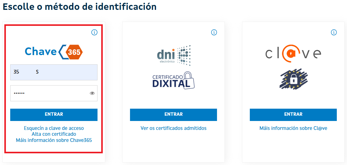 Clave de acceso