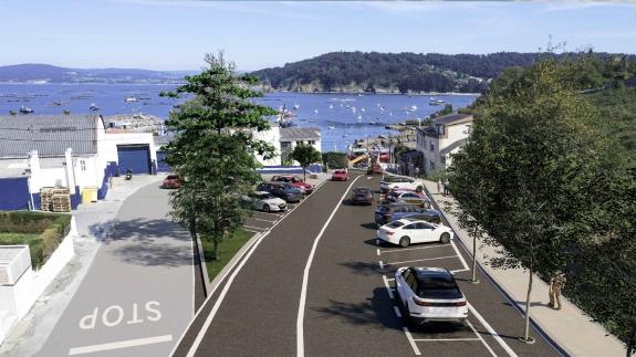 Imaxe da nova:A Xunta recibe 8 ofertas para a nova mellora do acceso da Vía Ártabra ao porto de Lorbé, en Oleiros, que suporá un investimento de ...