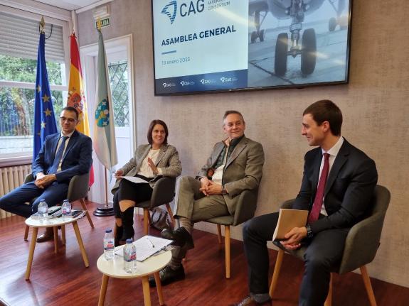 Imaxe da nova:A Xunta destaca que o Observatorio da Industria Aeroespacial será clave para identificar novas oportunidades para os vehículos non ...