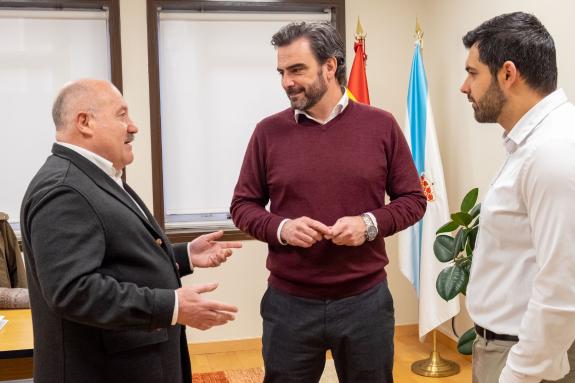 Imaxe da nova:A Xunta aborda liñas de colaboración coa Asociación Galega de Xestión Deportiva