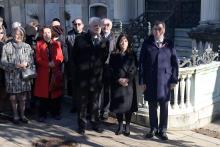 Román Rodríguez refírese a Manuel Murguía como un piar fundamental no esplendor creativo da lingua galega