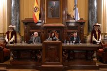 Román Rodríguez refírese a Manuel Murguía como un piar fundamental no esplendor creativo da lingua galega