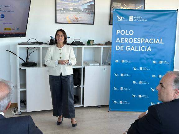 Imaxe da nova:A Xunta destaca a posición estratéxica do sector aeroespacial galego e convida ás empresas a sumar capacidades