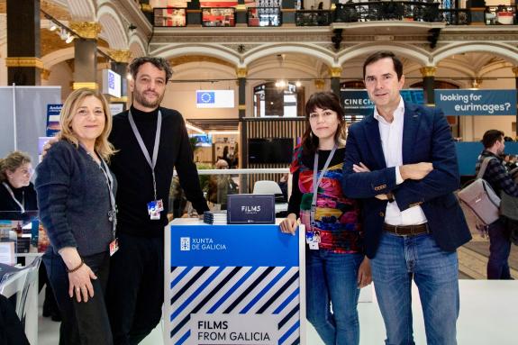 Imaxe da nova:A Xunta congrega hoxe na Berlinale máis de 200 profesionais internacionais nun evento para promover o audiovisual galego