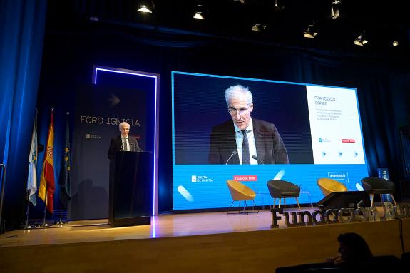 Imaxe da nova:Conde subliña que a esencia de Ignicia é lograr que a ciencia excelente galega teña un impacto positivo na competitividade económic...