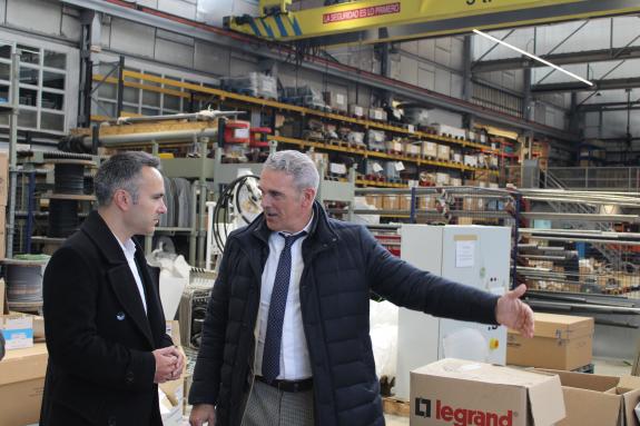 Imaxe da nova:A Xunta destaca en Industrias Ferri o traballo do tecido empresarial galego que permite á comunidade acadar o mellor rexistro histó...