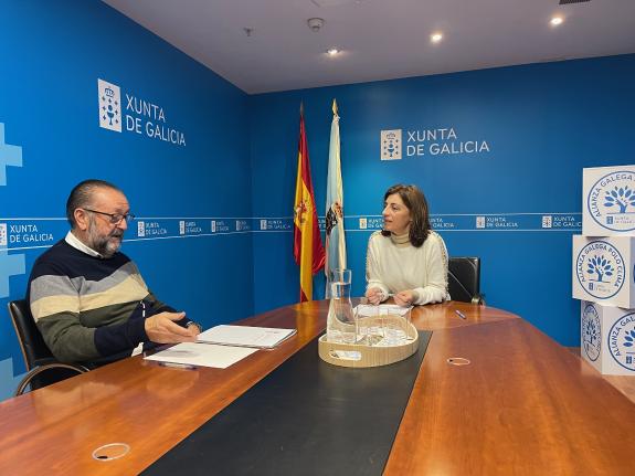 Imagen de la noticia:A Xunta e o Concello da Merca avanzan no proxecto para acadar unha mellor integración paisaxística da contorna de Santa Eula...