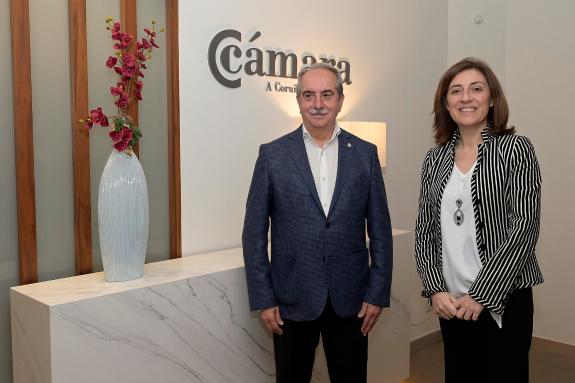 Imagen de la noticia:La Xunta traslada a la Cámara de Comercio de A Coruña sus recientes iniciativas en materia de suelo empresarial y vivienda