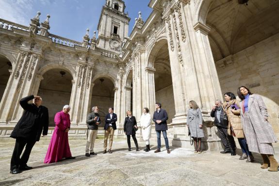 Imaxe da nova:A Xunta inviste 625.000€ na rehabilitación completa do claustro da Catedral de Lugo