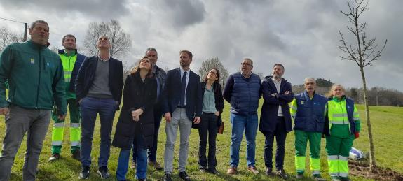 Imaxe da nova:Trenor anima aos alumnos do obradoiro de Curtis, Sobrado e Vilasantar a aproveitar estes 12 de meses de formación