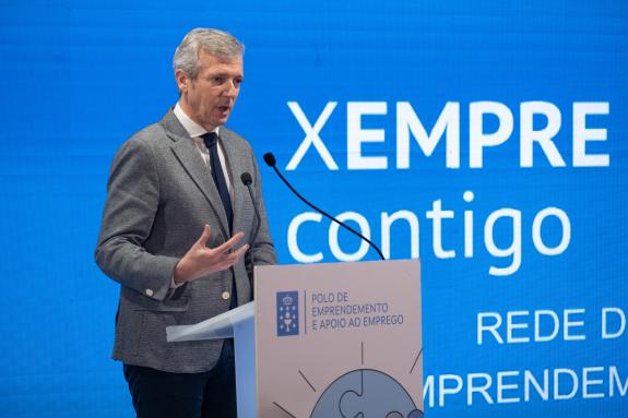Imagen de la noticia:Rueda destaca que a rede de Polos de emprendemento cubrirá o cen por cen do territorio galego para apoiar a creación de empr...