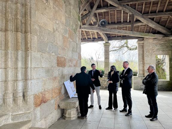 Imagen de la noticia:La Xunta restaurará la cubierta de la iglesia de Santa María de Vilabade de Castroverde con más de 175.000 €