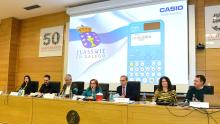 A Xunta e Casio presentan a nova calculadora científica que inclúe por primeira vez a configuración en lingua galega