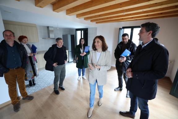 Imaxe da nova:A Xunta entrega no barrio da Tinería de Lugo cinco vivendas protexidas rehabilitadas a través do programa Rexurbe