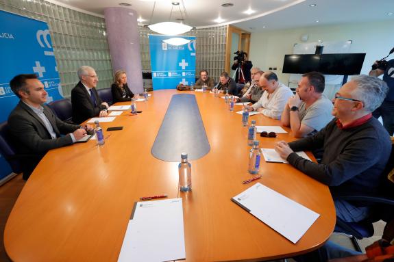 Imaxe da nova:A Xunta ofrece a súa colaboración para impulsar a competitividade industrial de Navantia na ría de Ferrol